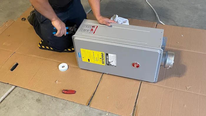 Tankless water heater repair and Plumbing Picture 7