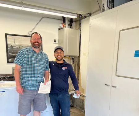 Tankless water heater repair and Plumbing