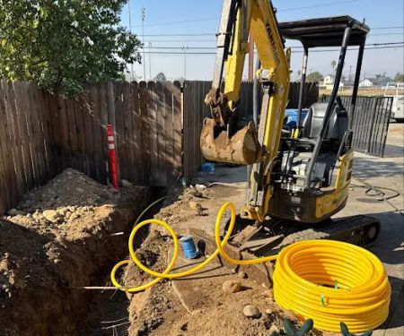 Re-pipe plumbing