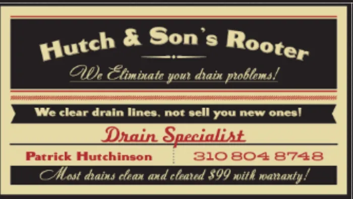 HUTCH & SON'S Rooter Picture 1