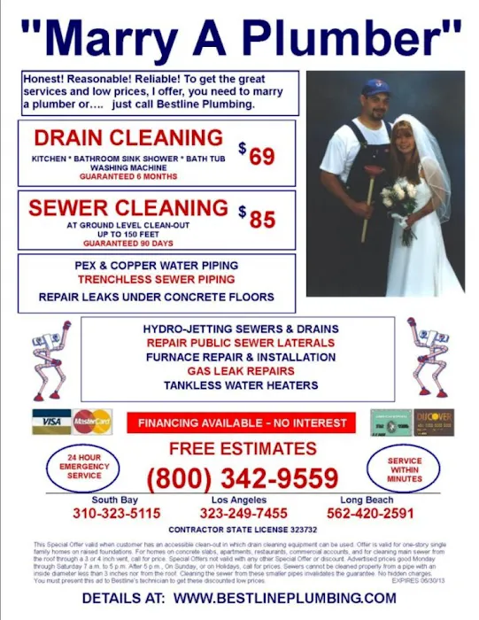 Bestline Plumbing Inc. and Heating Picture 9