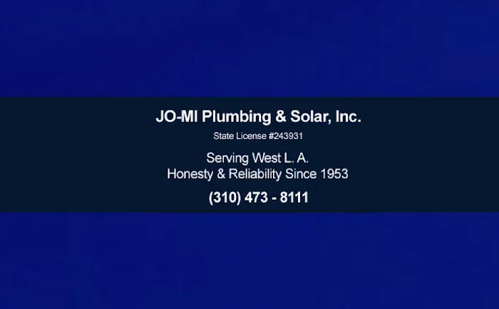 JO-MI Plumbing & Solar Picture 2