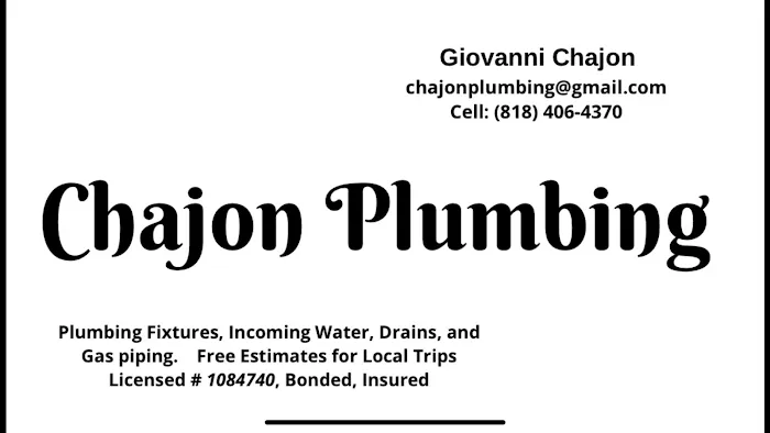 Chajon Plumbing Picture 1