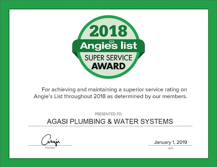 Agasi Plumbing And Water Systems Picture 1