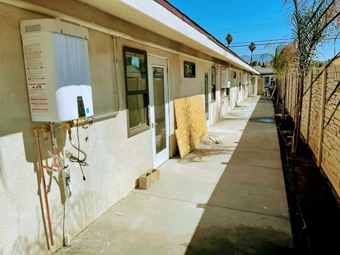 All tankless water heater and plumbing Picture 7