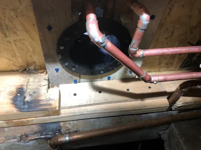 All tankless water heater and plumbing Picture 6