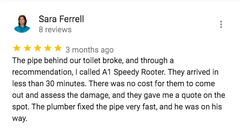 A1 Speedy Rooter & Plumbing Picture 6