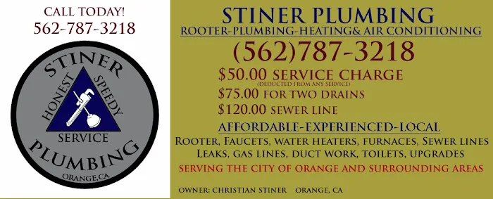 STINER PLUMBING Picture 1