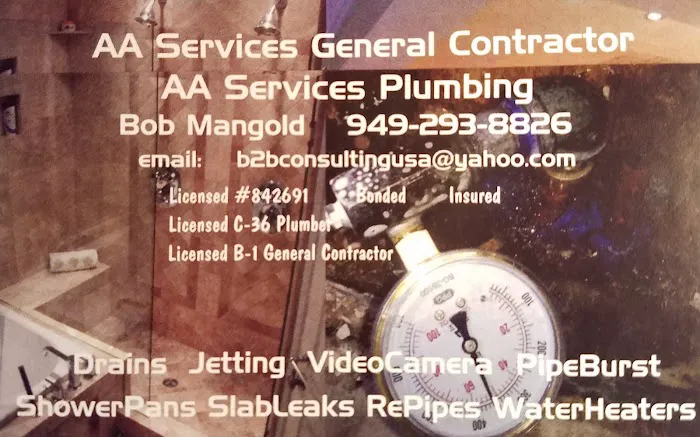 A A Services Plumbing & General Contractor, AA Plumbing Remodel LLC Picture 1