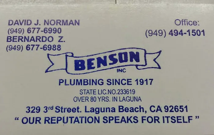 Benson Inc. Plumbing & Water Heaters Picture 4