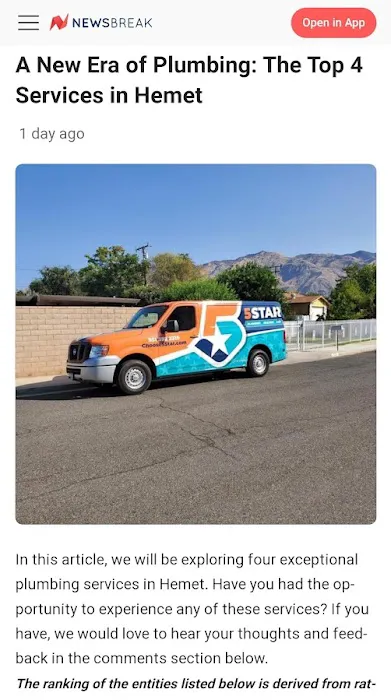 5 Star Plumbing, Heating, & Air Picture 2
