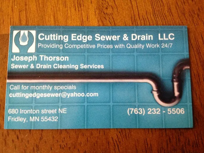 Cutting Edge Sewer & Drain LLC Picture 7