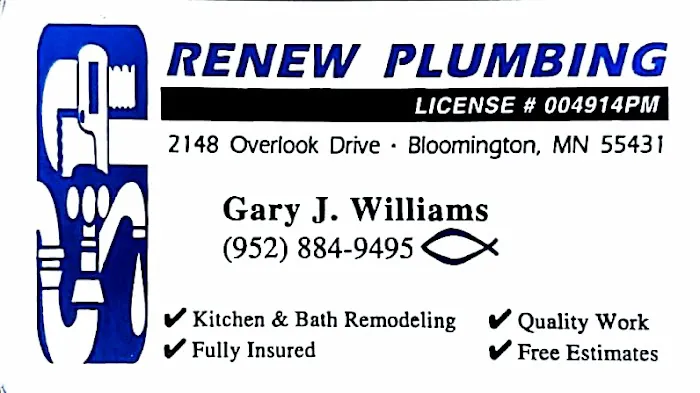 Renew Plumbing Picture 1