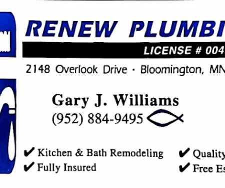 Renew Plumbing