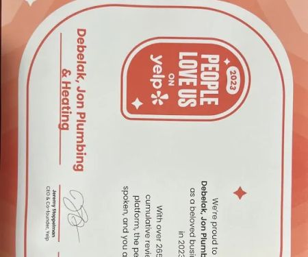 Jon Debelak Plumbing & Heating Inc