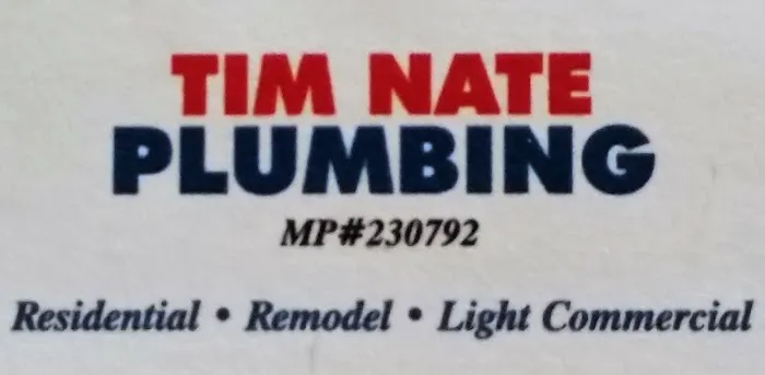 Tim Nate Plumbing Picture 1