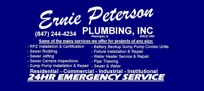 Ernie Peterson Plumbing, Inc. Picture 3