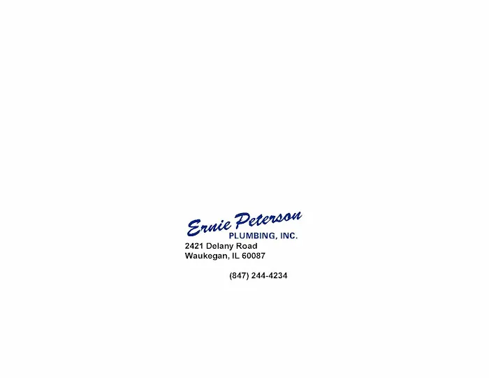 Ernie Peterson Plumbing, Inc. Picture 4