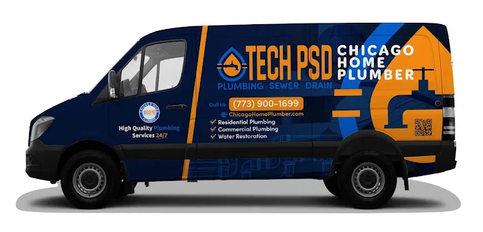 Chicago Home Plumber Tech PSD Picture 4