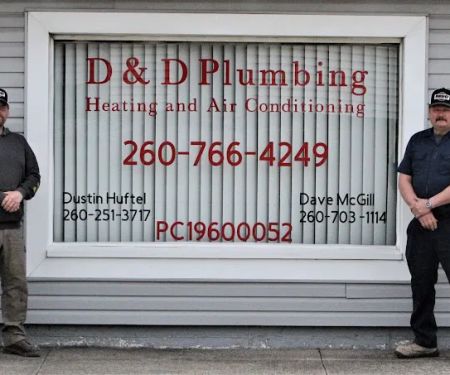 D & D Plumbing, Heating and Air Conditioning