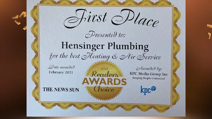 Hensinger Plumbing & Heating Picture 3