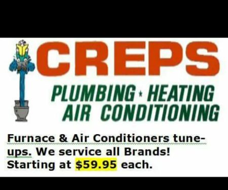 CREPS Plumbing Heating & Air Conditioning LLC