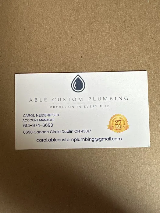Able custom plumbing Picture 8