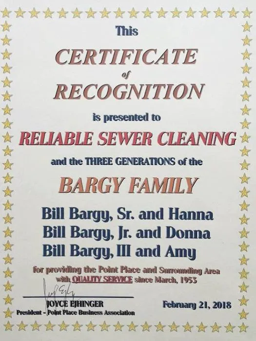 Reliable Sewer Cleaning Picture 1