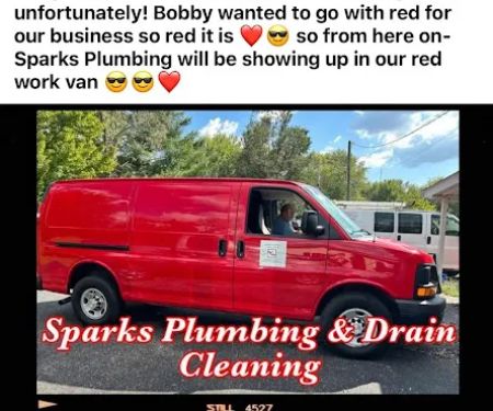 Sparks plumbing and drain cleaning