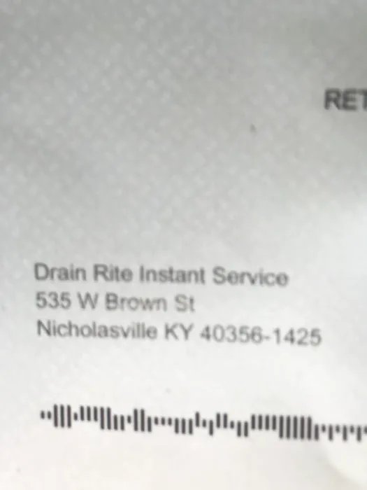 Drain Rite Instant Service Picture 7
