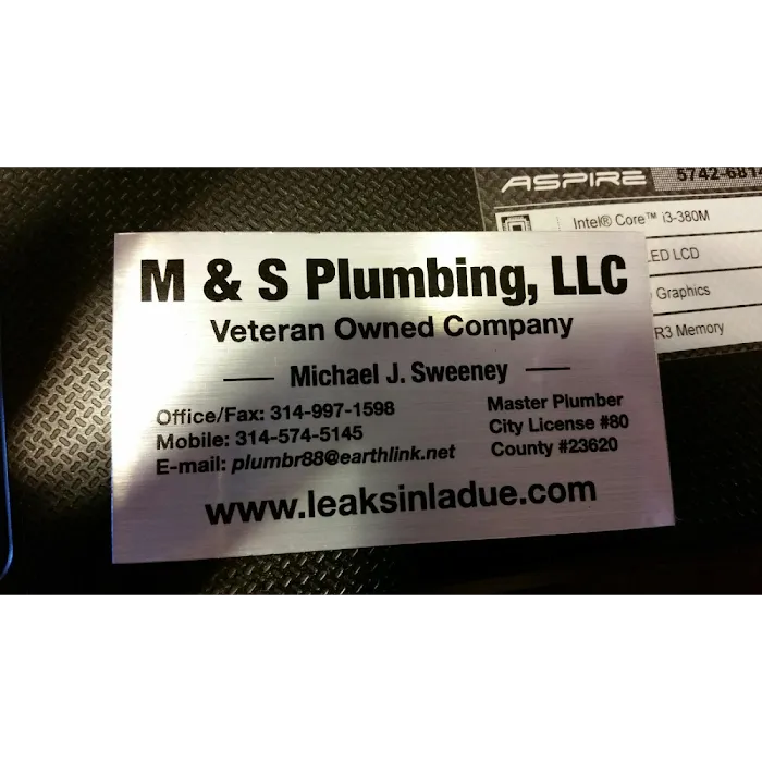 M & S Plumbing, LLC Picture 6