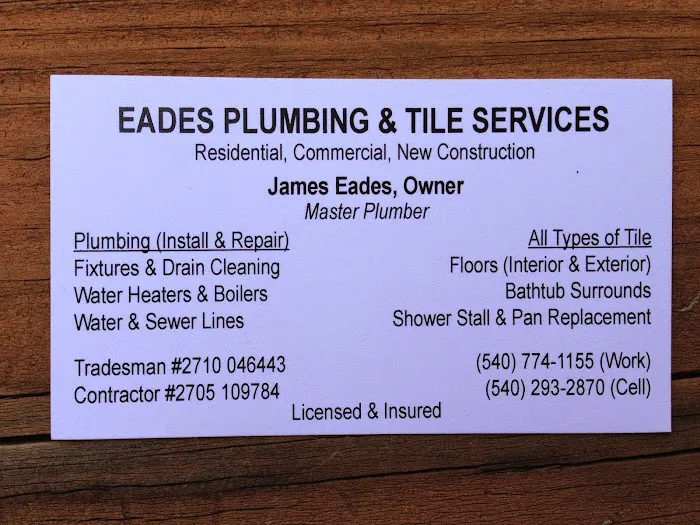 Eades Plumbing & Tile Services Picture 6
