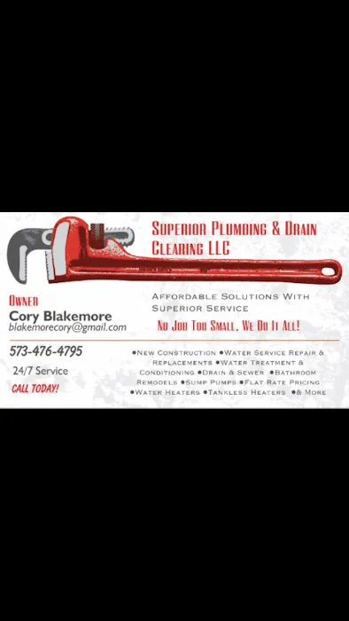 Superior Plumbing & Drain Clearing llc Picture 1