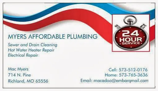 Myers Affordable Plumbing Picture 1