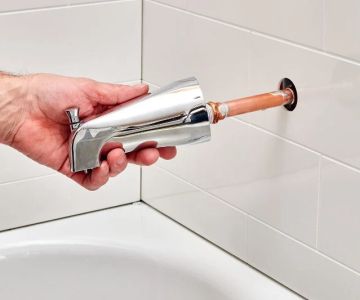 How to Replace a Bathtub Spout with Diverter