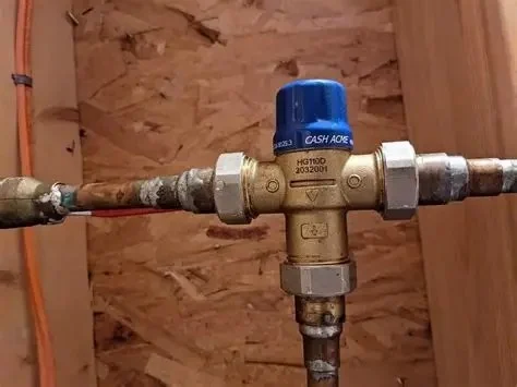 How to Replace a Mixing Valve for Tempered Water