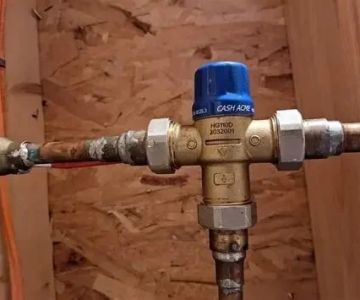 How to Replace a Mixing Valve for Tempered Water