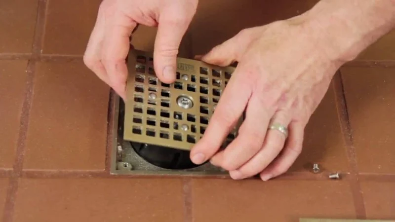 How to Replace a Damaged Floor Drain Cover Easily