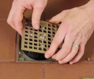 How to Replace a Damaged Floor Drain Cover Easily