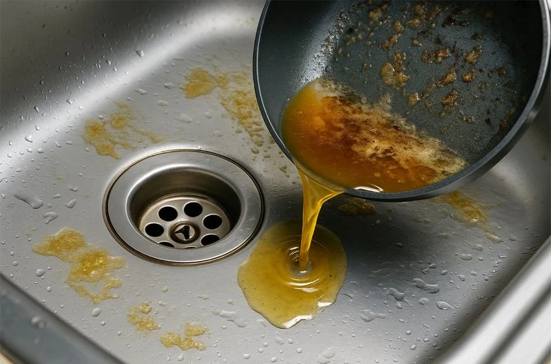 What Happens When You Pour Grease Down the Drain