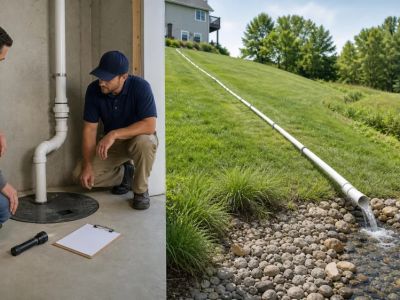 Sump Pump Discharge Line Checklist: Route Water Away Safely