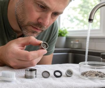 Why a Faucet Aerator Keeps Clogging With Debris