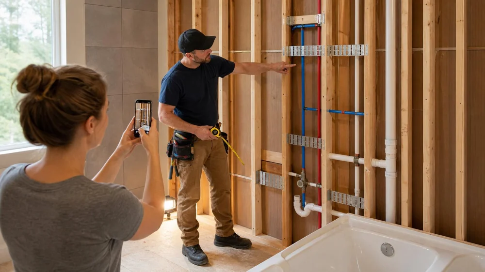 How to Document Hidden Plumbing Before Closing a Wall