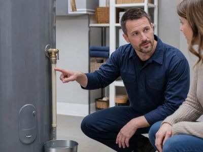 Water Heater Relief Valve Dripping? Do Not Cap the Discharge Pipe