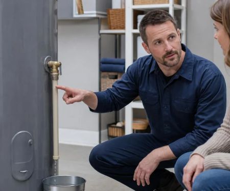 Water Heater Relief Valve Dripping? Do Not Cap the Discharge Pipe