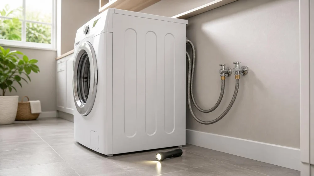 Washing Machine Supply Hoses: Inspect, Route, and Replace