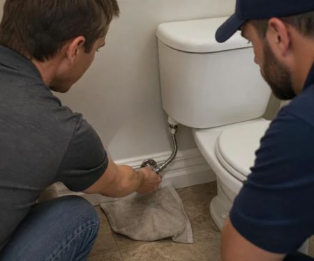 Toilet Supply Line Drip: Shut Off, Dry, and Inspect
