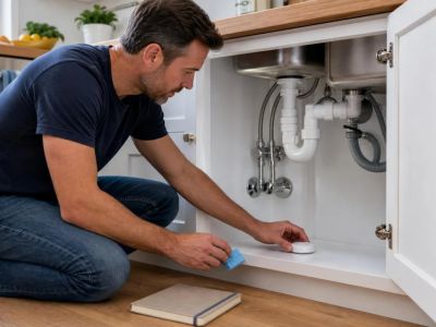 Under-Sink Leak Sensor Placement and Test Checklist