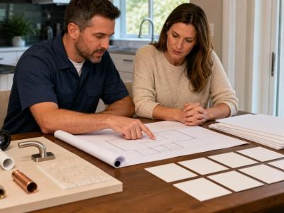 Plumbing Estimate: Define Access, Finishes, and Testing