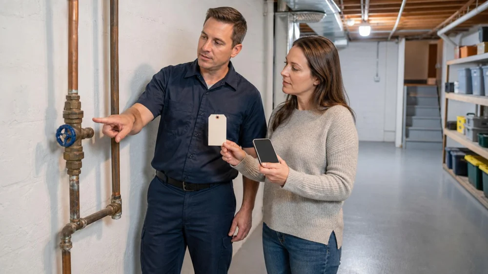 Main Water Shutoff: Verify, Label, and Keep Accessible